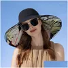 CHAPEURS DE ROGRANT LIGNES FEMMES SUMME BOUBRE SUPPROTENCE SUN PROTECTION FLORAGE CAP PLACE CAP LAME EXTÉRIEUR ÉLECTANT SUNSN CALDEAR