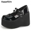 BOMBAS MULHERES bombas Mary Jane Super High Heel Platform Wedge Spring Ladies Sandals Belt Classic Sweet Punk Feminino Sapatos Lolita