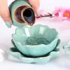 Beauty Massage Foot Therapy SPA SPA Plate Lace Essential Oil Dish Ice Cracking Glaze Ceramic Blending Dish Thai Essential Oil Bowl