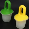 Stampi da forno 4pcs mini ghiaccio pops crema stampo sfera per lecca lecca lecca per ghiaccioli dosaggio stampo per fare scatola regalo per bambini