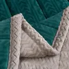 Couvertures couverture de luxe pour lit hivernal chaud moelleux super doux enleceau veaut enlacon