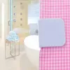 Shower Curtains 6 Pcs Curtain Fixing Clip Clips Adhesive White Window Securing Windproof Abs Wall