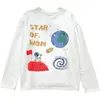 Boys Spring and Autumn New Cartoon Printed Cotton Long Sleeve T-shirt Children's Clothes Girls Clothes Spring Clothes