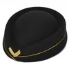 Berets Performance Costume Accessories Work Cap Stewardess Hat Beret Air Hostesses Party Hats