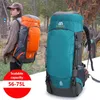 Rucksack Große 65 -l -Camping -Wandermänner im Freien Kletterer Taktik Rucksack wasserdichte Bergsteiger Trekking -Sporttaschen