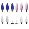 2024 Nail Cone Tip Ceramic Emery Drill Bits Electric Cuticle Clean Rotary for Manicure Pedicure Grinding Head Sander Tool