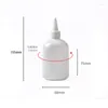 Storage Bottles 20pcs 300ML Empty White Black Plastic Bottle With Pointed Mouth Cap 10oz Liquid Lotion Cosmetic PET Packaging Container