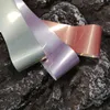 6ROLLS 50 cm Foils de ongles en soie papier d'aluminium nacré pour les outils de décoration d'art Emploie transfert de couleur opale nacrée 240328