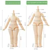 NOWOŚĆ YMY OB11 Doll Body Zwykły rozmiar z butami na głowę GSC, 1/12BJD, Obitsu 11Toys Akcesoria reporia reporia staw zastępczy