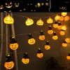 Strings Halloween Scary Ghost Eye LED Light String 10/20 LEDS Fairy Lamp 2024 Christmas Festival Bar Home Party Decoratuon