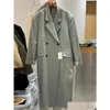 Damenanzüge Blazer Superaen Spring 2024 Koreaner Anzug Overtock Long Two Knuckle Blazer Jacke Frauen Drop -Lieferkleidung Clothin Otwax