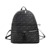 Backpack Style New Backpack para o outono e inverno moda simples casual versátil de grande capacidade viagens portáteis multifuncionais H240403