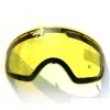 Ski Ggggles New Copozz ouble Brightening Lens pour du modèle GOG201 Augmentez la luminosité Nuit nuageuse à utiliser Sports de livraison à la livraison othnt