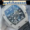 Titta på Mechanical Automatic Movement Ceramic Dial Waterproof Swiss Movement Top Quality Ag WG Original Shell Outer Ring Diamond Side Full Diamond 18