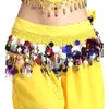 Dancini paillettes Galli di paillettes Donne Sexy Belly Dance Dance Scarf SCRINGA CINCHERA SOLAZIONE FEMMA FEMMA FEMMA COSTUMES Thailandia/India/Arabo