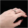 Bröllopsringar förslag kärleksring 925 sterling sier för kvinnor 5a kubik zirkoniumvit diamant lyx smycken brud engagemang löfte dhnuy