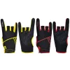 Left and Right Hand Bowling Gloves Non-Slip Bowling Gloves Half Finger Grip Protective Gloves for Men and Women 24BD