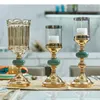 Candle Holders Alloy Candelabras Home Decor Restaurant Romantic Dinner Candles Holder Ornament Candlestick Wedding Decorations