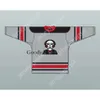 GDSIR Custom Jigsaw 9 Saw Gray Hockey Jersey Nowy najlepszy ed S-M-L-XL-XXL-3XL-4XL-5XL-6XL