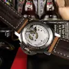 Orologi di lusso maschile per orologio meccanico Specchio a zaffiro automatico Dimensione 47mm 13 mm Brand di orologio in gomma importato Italia Sport