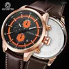 Orologi da polso OCHSTIN Modello 2024 Business Light Luxury Style Legend Series Multifunction Quartz Movimento Guarda gli uomini