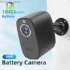 Andra CCTV -kameror LCLCTEK 4G LTE SIM -kort 4MP WiFi Batteridriven CCTV -kamera PIR -upptäckt utomhus IP66 Trådlös säkerhetsövervakning Kamera Y240403