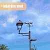 ديكورات حديقة مزرعة Weather Weather Roof Mount Direction مؤشر اتجاه الرياح للمزرعة في الهواء الطلق