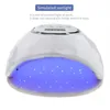 Lâmpada UV Secador de unhas Sun3 48W UV 36Leds Secagem de cura em gel de unha gel invisível Digital Timer exibe ferramentas profissionais de manicure