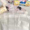 Förvaringspåsar 10st Clear Plastic Card Package Food Bag Kitchen Kpop Packaging