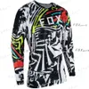 Camiseta Motocross Shirt Bat Fox Downhill Enduro Mtb Tshirt Mountain Motorcykel Cycling Maillot Ciclismo Hombre 240403