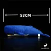 Sperm Whale Anime Cute Cachalot Plushie Pottwal Plush Toys Lifelike Animals Simulation Stuffed Doll Kawai Toy Gift 240321