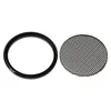 P82F 1/2/3/4/5/6 Inch Black Car Speaker Grill Mesh Round Horn Protective Cover Circle Enclosure Net DIY Decorative Accessories