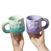 Mugs Original French Style Mug Ceramic Cup Household Dopamine Couple Water Girl Office Coffee Tea