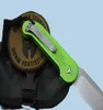 3 Color OEM Ludt Flipper Folding Elmax Blade Aluminium Handle Outdoor Gear Tactical Camping Hunt EDC Tool Knife8458664