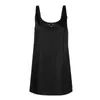 Basic & Casual Dresses designer Triangle logo dress 2023S Spring/Summer new black nylon backless suspender B29F