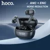 Kopfhörer hoco EQ5 ANC+ENC Bluetooth 5.3 Wireless Earphone Active Rauschunterdrückung HiFi Stereo Sound Dual Mikrofonmusik Sport Ohrhörer