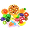 Cucine giocano cibo finta da gioco set tagliente frutta verdura giocattoli da cucina bambini giocate giocattolo finta giocattoli giocattoli per bambini 2443