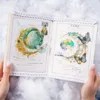 Hediye Sargısı Jianqi 6 PCS Kawaii Renkleri Ay Serisi Çıkartmalar Paketi Yaratıcılık Dekoratif Kolaj Günlüğü Scrapbooking Malzeme