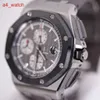 Custom AP Armband Uhr Royal Oak Offshore 26400 Herren Uhr Chronograph Automatische mechanische Schweizer Uhr Sport Freizeit Uhr Luxusstock 44mm