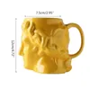 Mugs Coffee Cup Apollo Sculpture Chocolate Stor kapacitet för huvudmugg Hem Desktop Orname