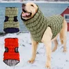 Vestuário para cães roupas de estimação elástica eastic e jaqueta acolchoada de inverno podem ser usadas em ambos os lados do