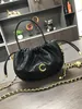 Designer Mini sac à dos 2c en or Sac en chaîne piquée Purse cha cha crossbody sling bagins d'écoute