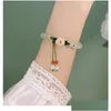 Bracelets de charme bracelet de pêche chinois Bracelet mode ancienne perles d'agate rouge Pendant