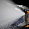 Luftpumpe -Auto -Staubsauger 4 in 1 tragbarer Reifenentzündung mit nassen und trockener Vakuumpflege für Autofahrrad aufblasbare Spielzeuge