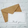 Envelopes 100pcs Wholesale Vintage Envelope Gift Retro Paper Imitation 120g Postcard Invitation Matching Envelope Handmade 16*11cm