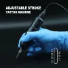 Maskinupptäckhet Stroke Justerbar tatuering Rotary Hine Pen RCA Interface Coreless Motor för permanent smink och tatuering