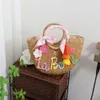 Dinner Bag Wholesale Retail New Yellow Grass Handbag Fairy Beach Rort Womens Bag