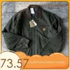 Carharttts jacket designer de jaquetas masculinas vintage capa de canela de tela vintage roupas de lã de lapela de lã de lã de lã de casacos acolchoados Hip Hop Long 542