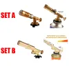 Welding Torch Gas Burner Flame Gun High Temperature Brass Copper Gas Torch Brazing Solder Propane Welding Plumbing