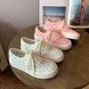 Fitness Shoes Leopard Canvas Women Platform Sneakers 2024 Cute Pink Print Ladies Shoe Fashion Student Big Toe Zapatos Mujer